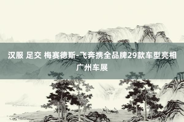 汉服 足交 梅赛德斯-飞奔携全品牌29款车型亮相广州车展
