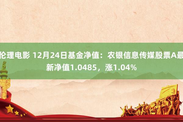 伦理电影 12月24日基金净值：农银信息传媒股票A最新净值1.0485，涨1.04%